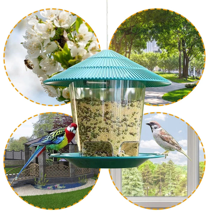 Bird Feeder Automatic Foot Feeding Tool Outdoor