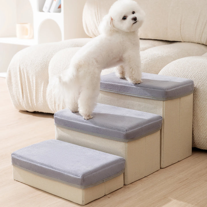 3/2 Steps Dog Stairs Anti Slip Wide Comfortable