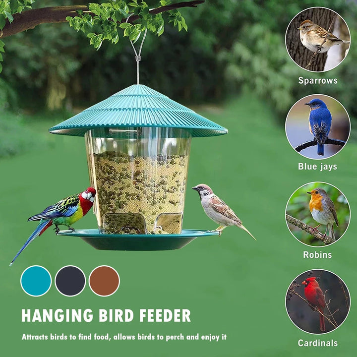 Bird Feeder Automatic Foot Feeding Tool Outdoor