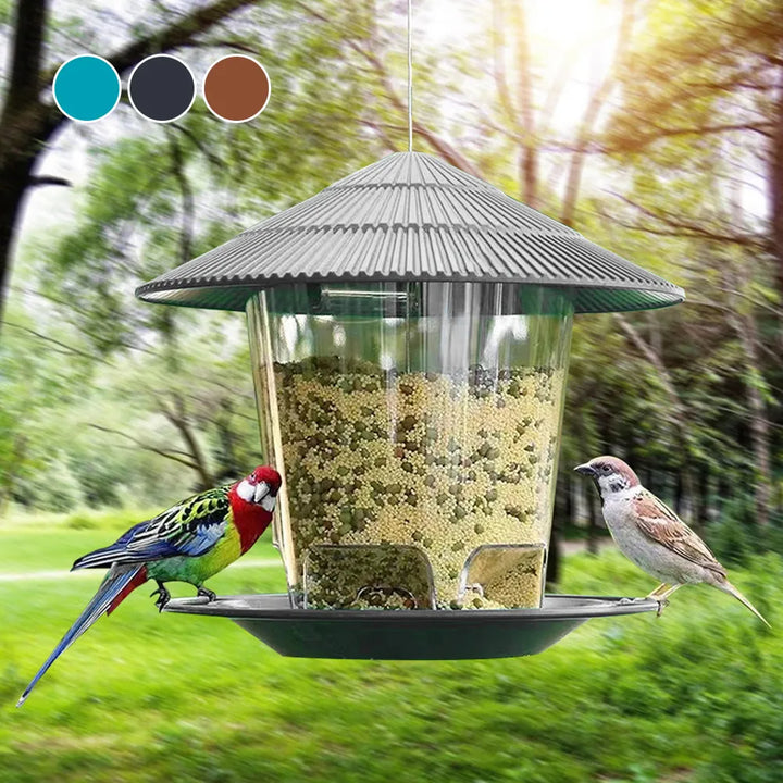 Bird Feeder Automatic Foot Feeding Tool Outdoor