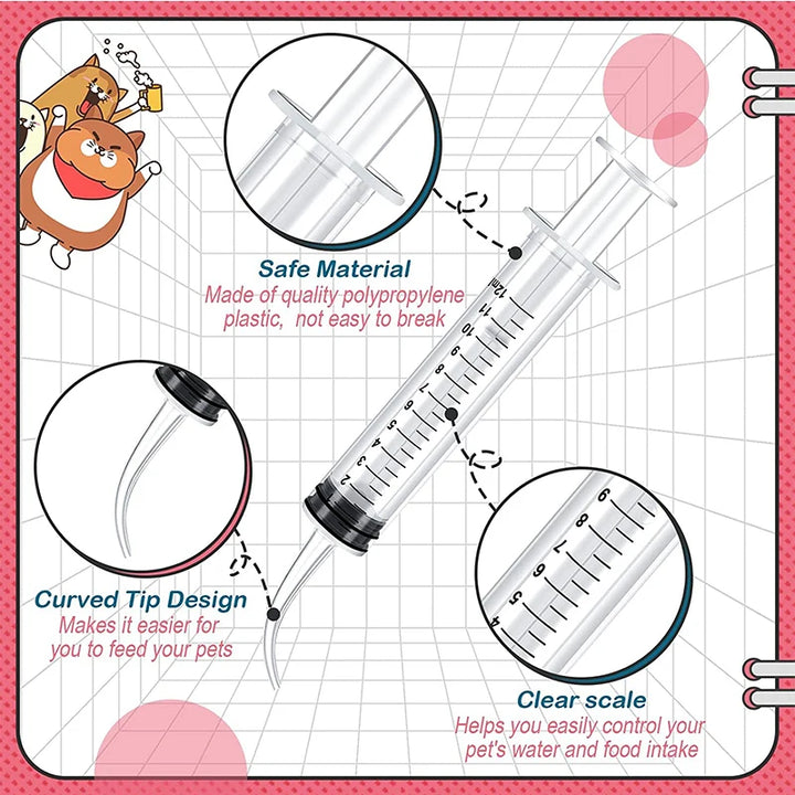 Pet Feeding Syringes